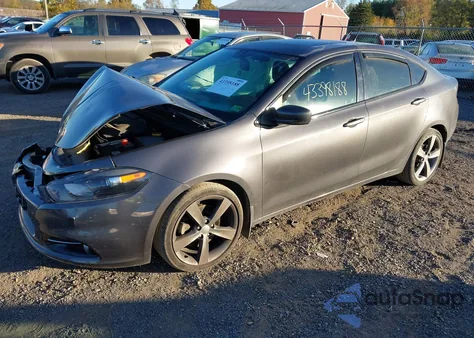 2015 Dodge Dart Gt из США, поврежденный, VIN 1C3CDFEB1FD244003